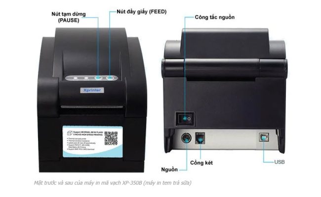 Máy in tem 350B